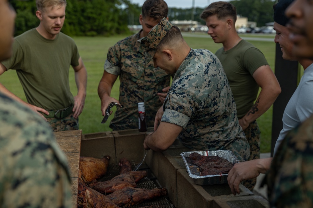 Combat Engineers practice 21st Century Foraging