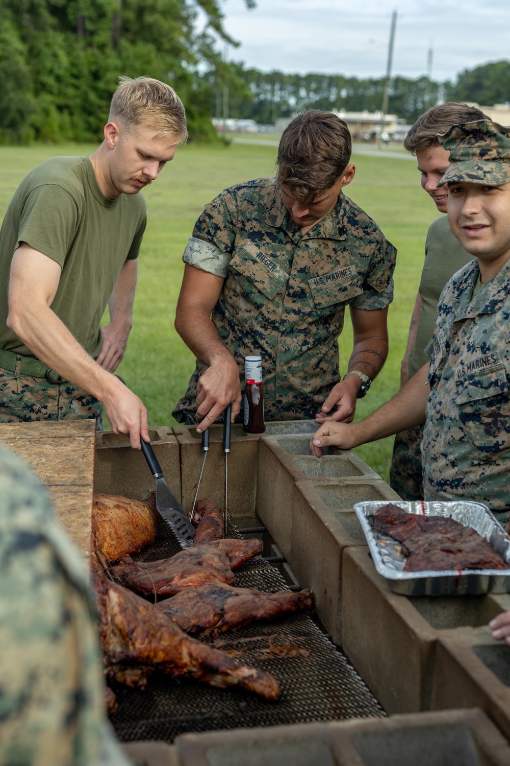 Combat Engineers practice 21st Century Foraging