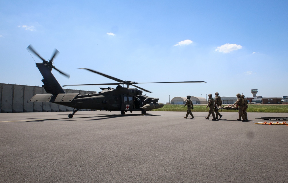 82CAB training with British