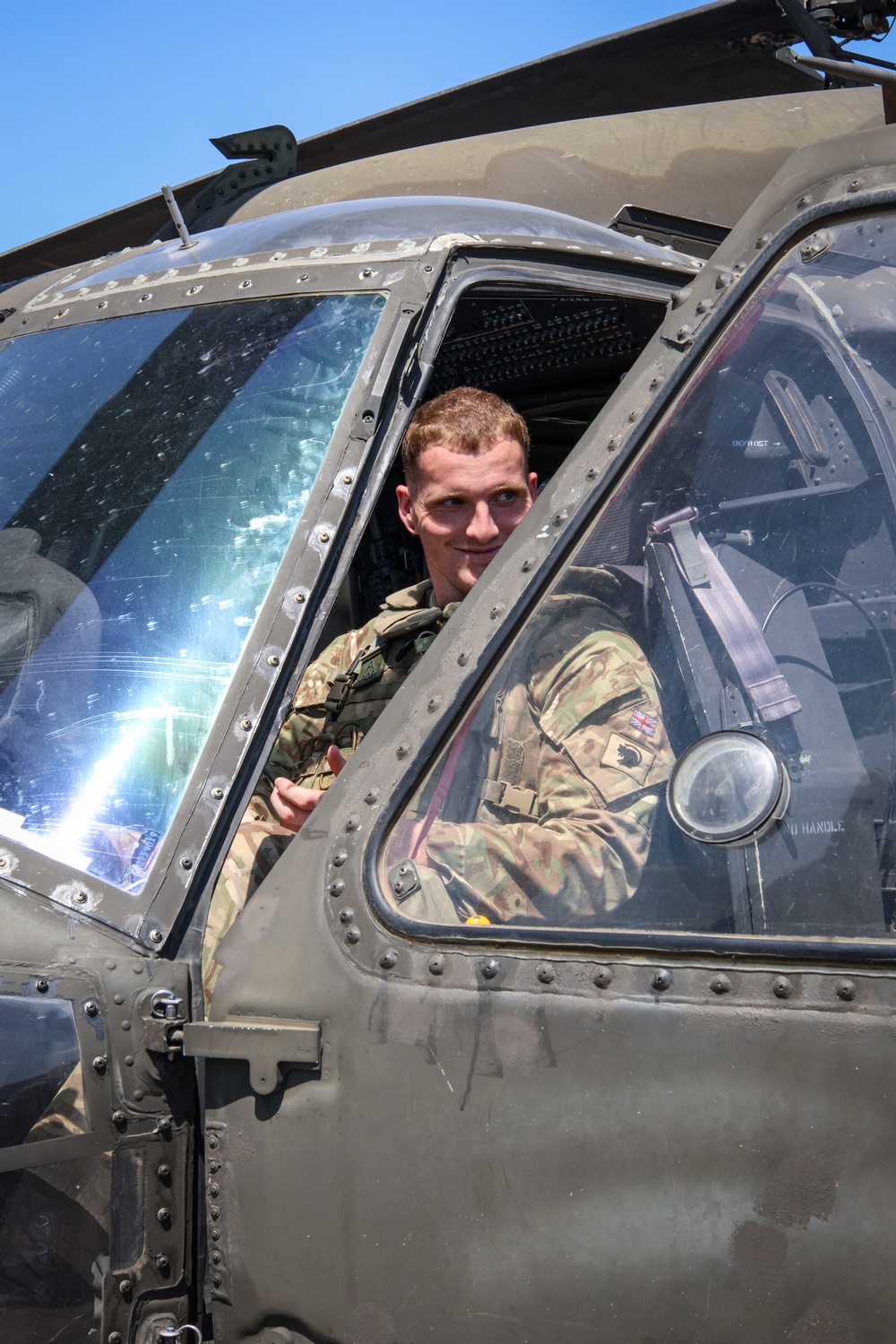 82CAB training with British