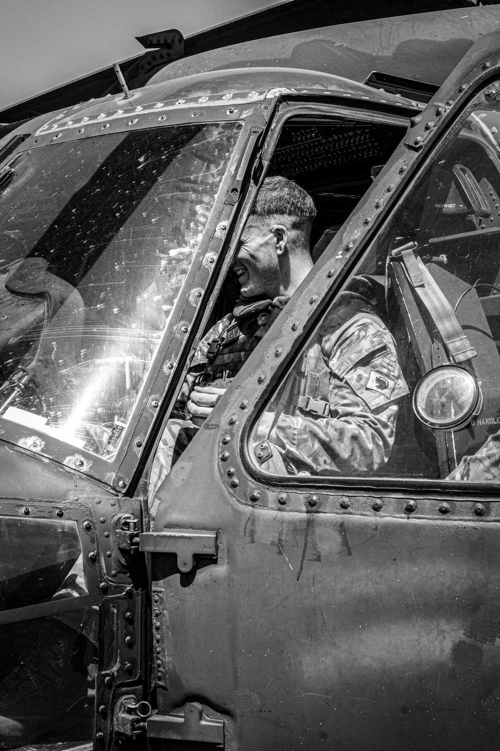 82CAB training with British