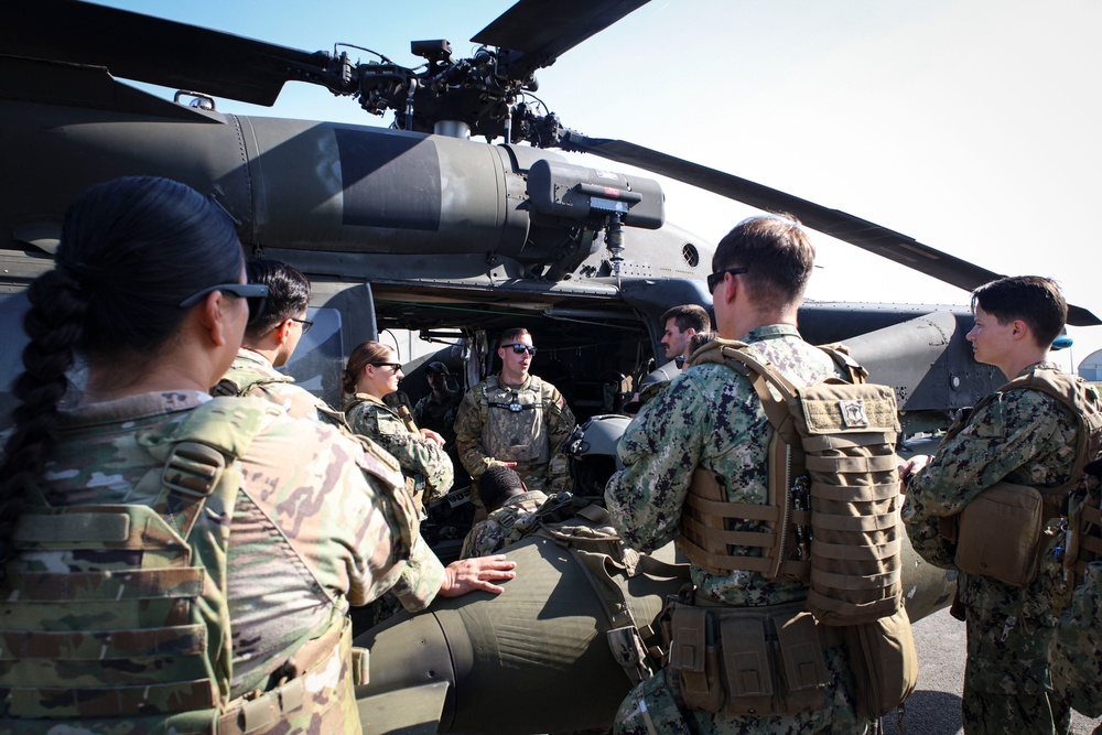 82CAB Blackhawk MEDEVAC Static Display