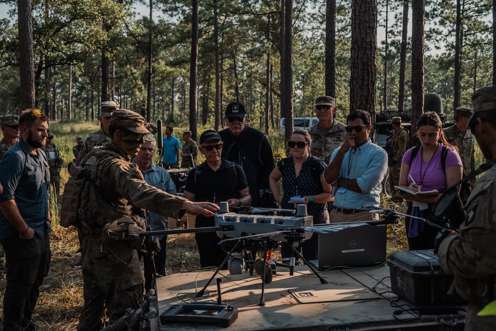 CSA, generals and press visit 2nd Mobile Brigade Combat Team at JRTC