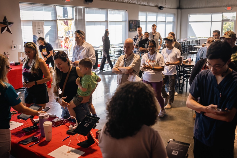 Full Distance Brewing hosts the Marine Corps Marathon Quantico 12k packet pick up