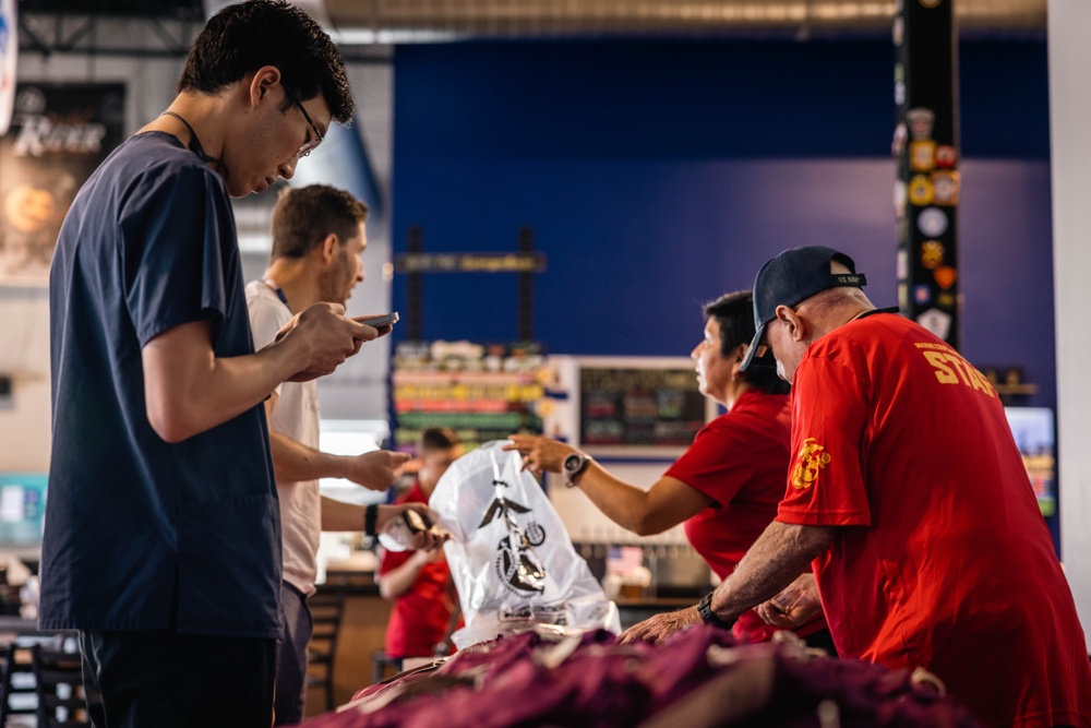 Full Distance Brewing hosts the Marine Corps Marathon Quantico 12k packet pick up