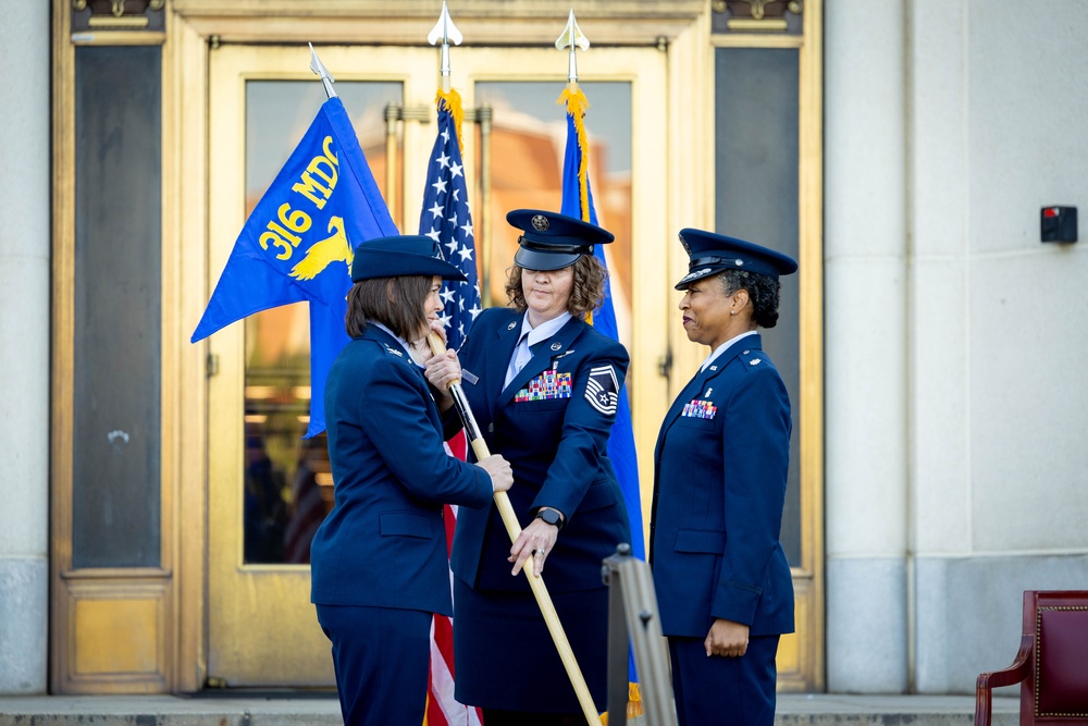 U.S. Air Force activates the 316th Inpatient Squadron at Walter Reed