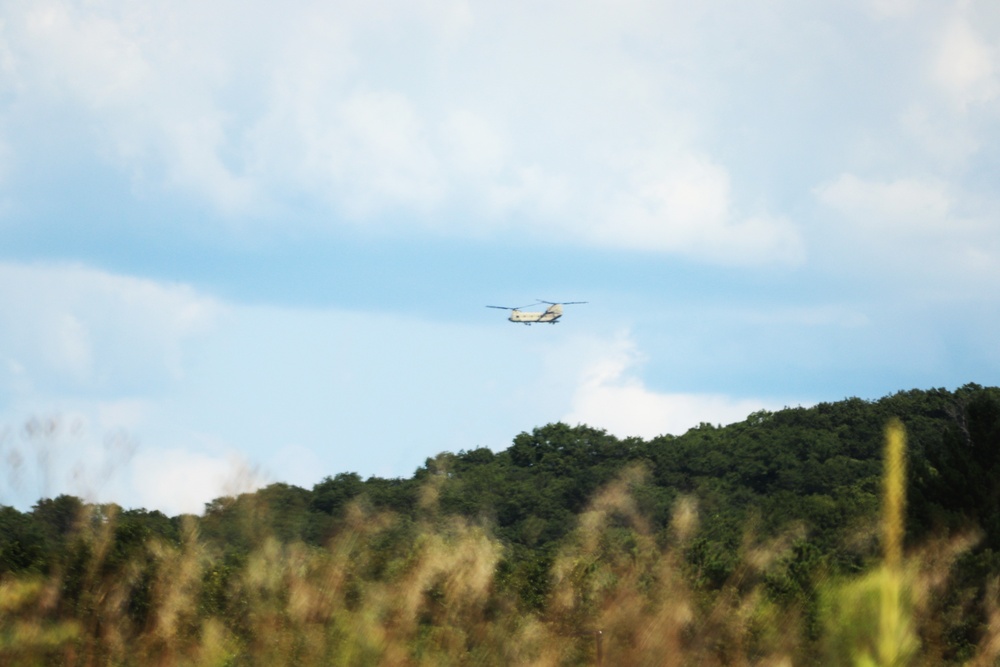 CH-47 Chinook helicopters play big part in supporting 86th Training Division’s CSTX 86-24-02