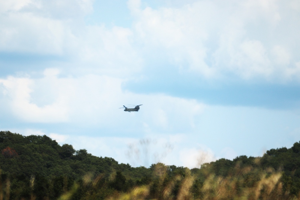 CH-47 Chinook helicopters play big part in supporting 86th Training Division’s CSTX 86-24-02