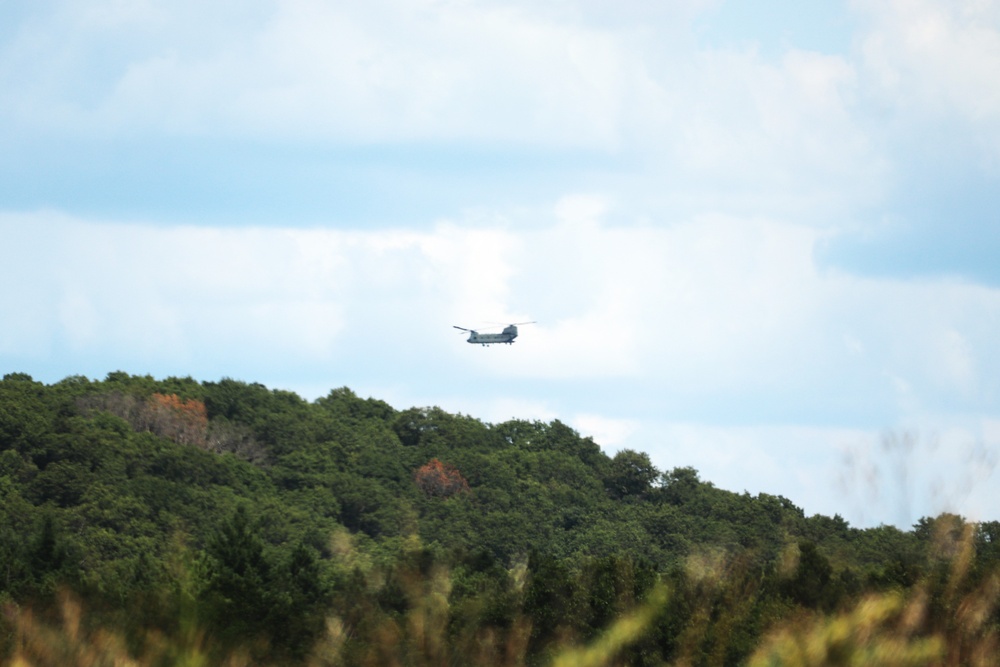 CH-47 Chinook helicopters play big part in supporting 86th Training Division’s CSTX 86-24-02