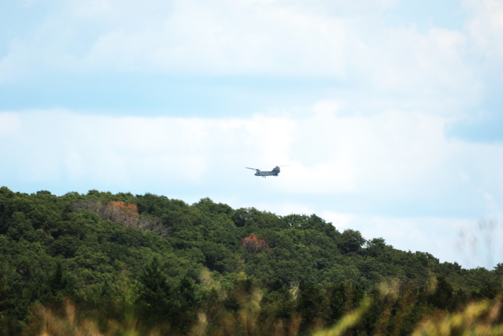 CH-47 Chinook helicopters play big part in supporting 86th Training Division’s CSTX 86-24-02