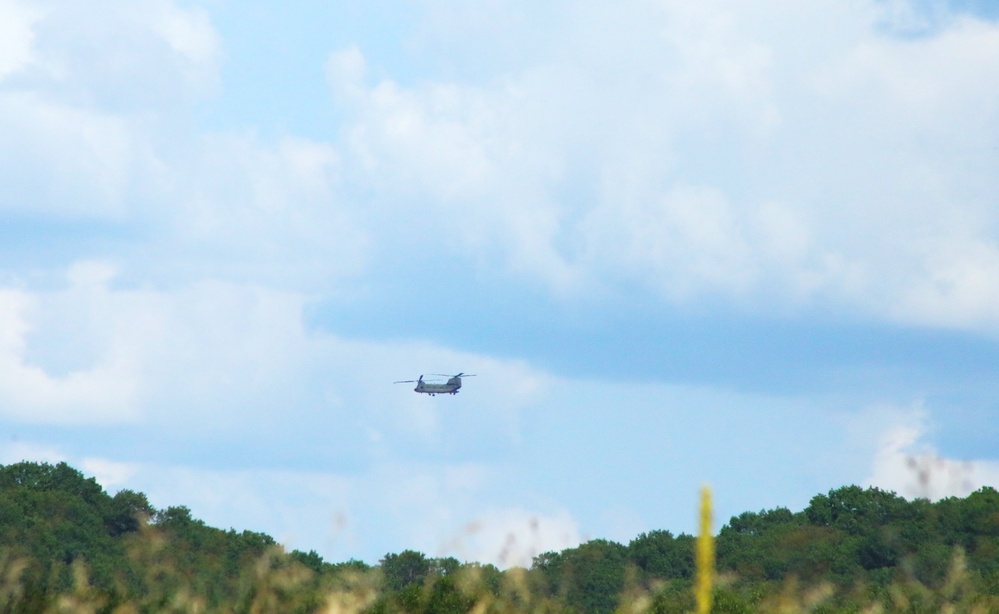 CH-47 Chinook helicopters play big part in supporting 86th Training Division’s CSTX 86-24-02