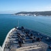 USS San Diego departs San Diego