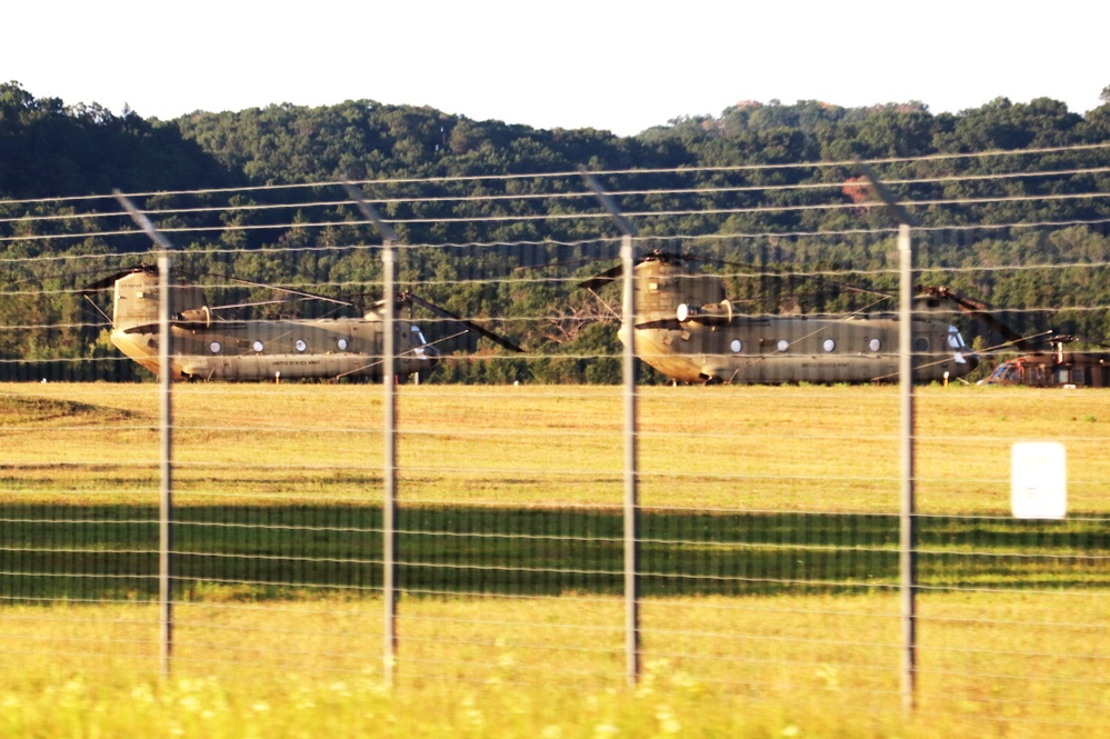 CH-47 Chinook helicopters play big part in supporting 86th Training Division’s CSTX 86-24-02