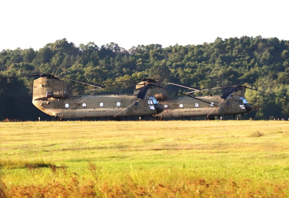 CH-47 Chinook helicopters play big part in supporting 86th Training Division’s CSTX 86-24-02