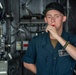 USS San Diego Sailors stand watch