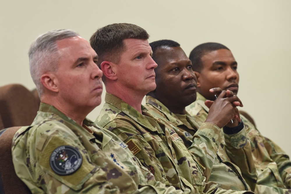 The Honorable Brian Babin and USSPACECOM Visit the 147th Attack Wing at Ellington Field Joint Reserve Base, Houston, Texas