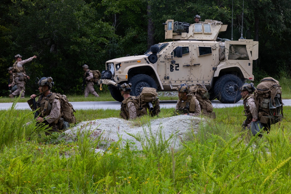 3rd Battalion, 6th Marine Regiment Field Exercise