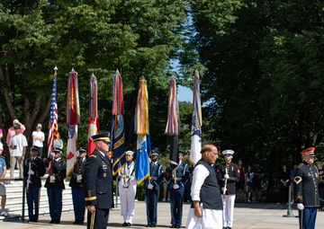 Welcome Ceremony for Minister of Defence, India