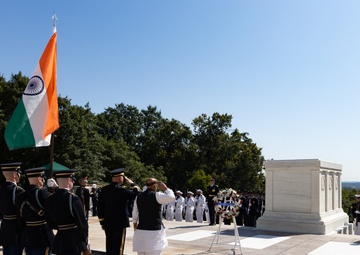 Welcome Ceremony for Minister of Defence, India