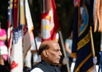 Welcome Ceremony for Minister of Defence, India