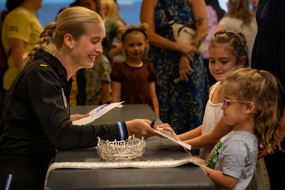Ms. America Visits Buckley