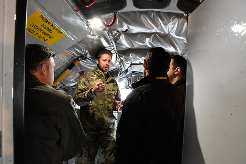 STAFFDEL visits 168th Wing's Alaska Strategic Location