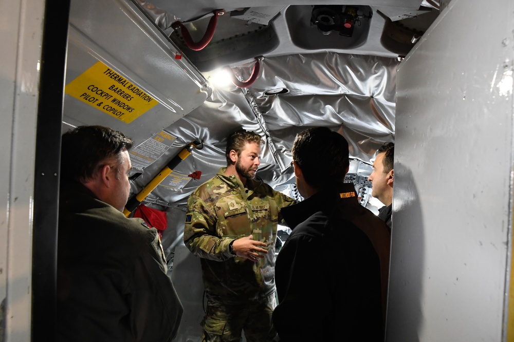 STAFFDEL visits 168th Wing's Alaska Strategic Location