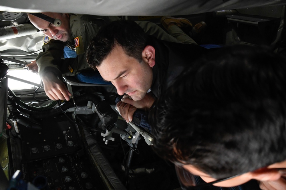 STAFFDEL visits 168th Wing's Alaska Strategic Location