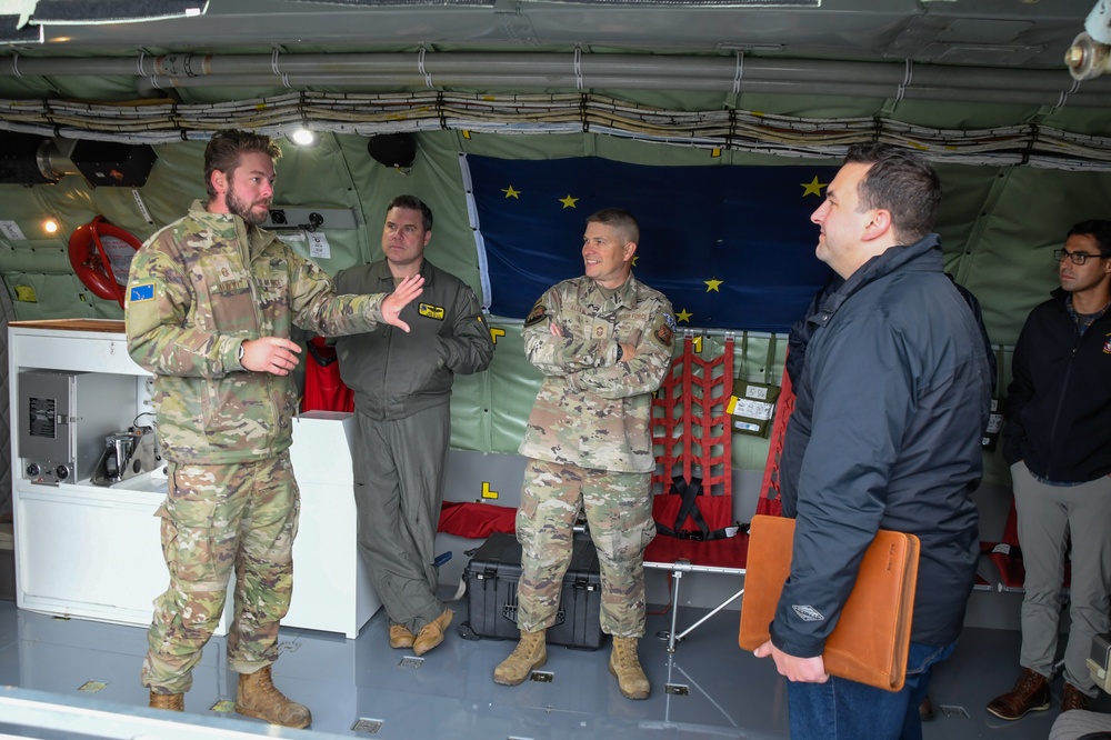 STAFFDEL visits 168th Wing's Alaska Strategic Location