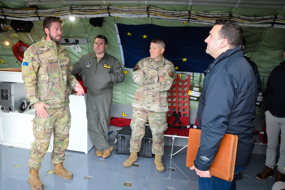 STAFFDEL visits 168th Wing's Alaska Strategic Location