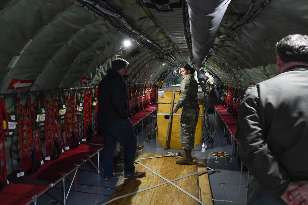 STAFFDEL visits 168th Wing's Alaska Strategic Location