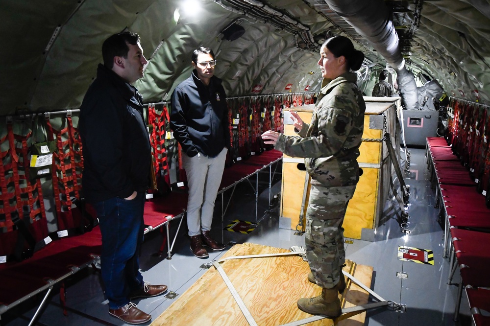 STAFFDEL visits 168th Wing's Alaska Strategic Location