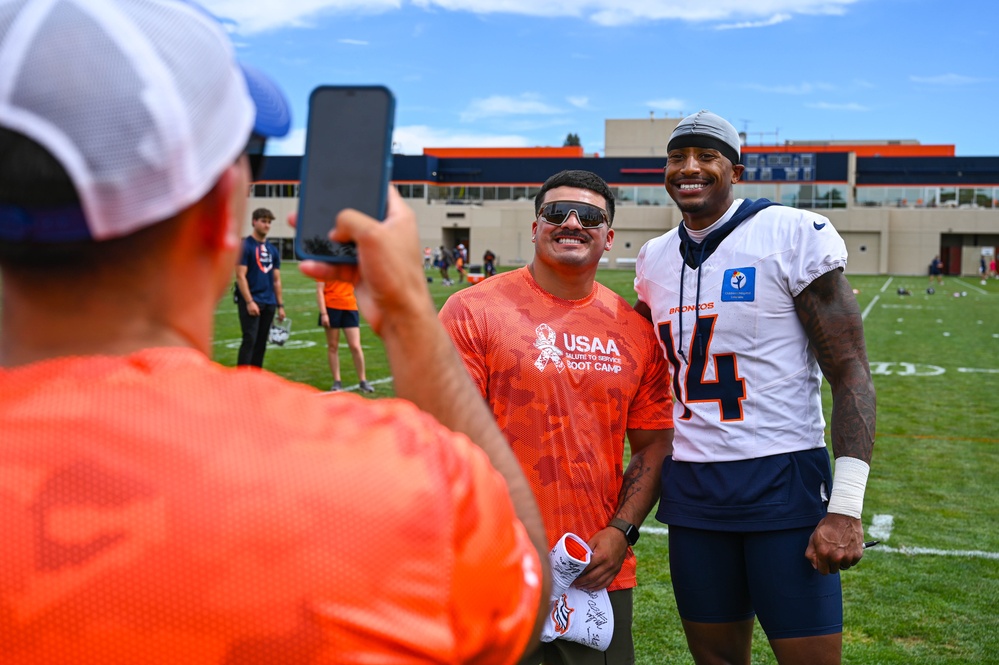 Buckley Participates in USAA Salute to Service Boot Camp