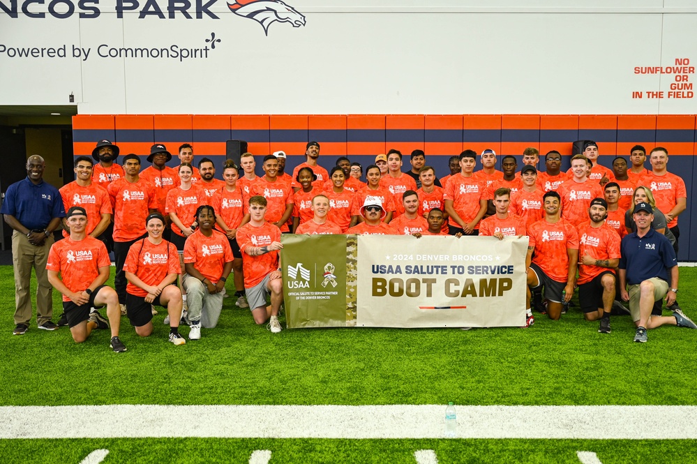 Buckley Participates in USAA Salute to Service Boot Camp