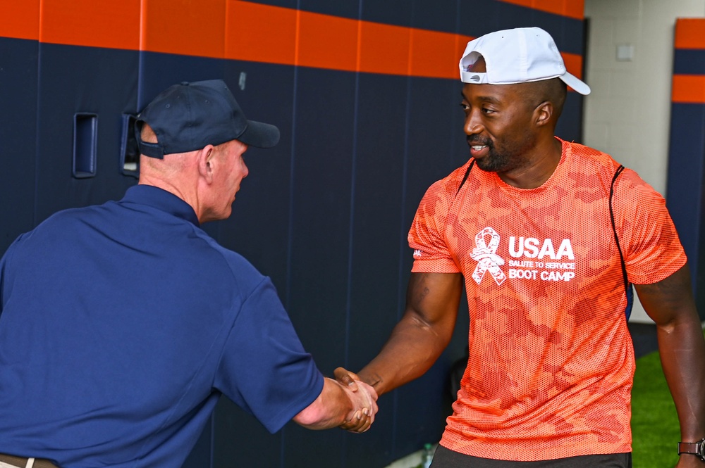 Buckley Participates in USAA Salute to Service Boot Camp