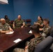 MARFORCOM Commander Meets with Marine Corps Security Force Regiment Leadership During Their Commander's Huddle