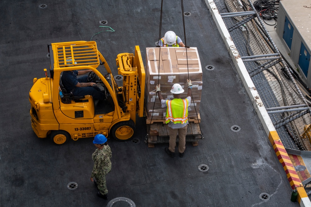 Daily Operations Aboard USS Carl Vinson