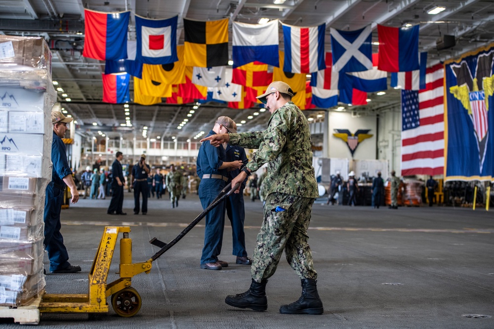 Daily Operations Aboard USS Carl Vinson