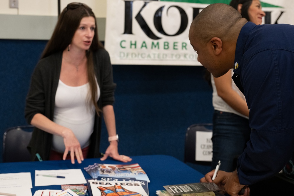 U.S. Coast Guard Base Kodiak hosts Welcome Aboard Fair