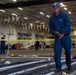 USS Ronald Reagan (CVN 76) Sailors inspect equipment