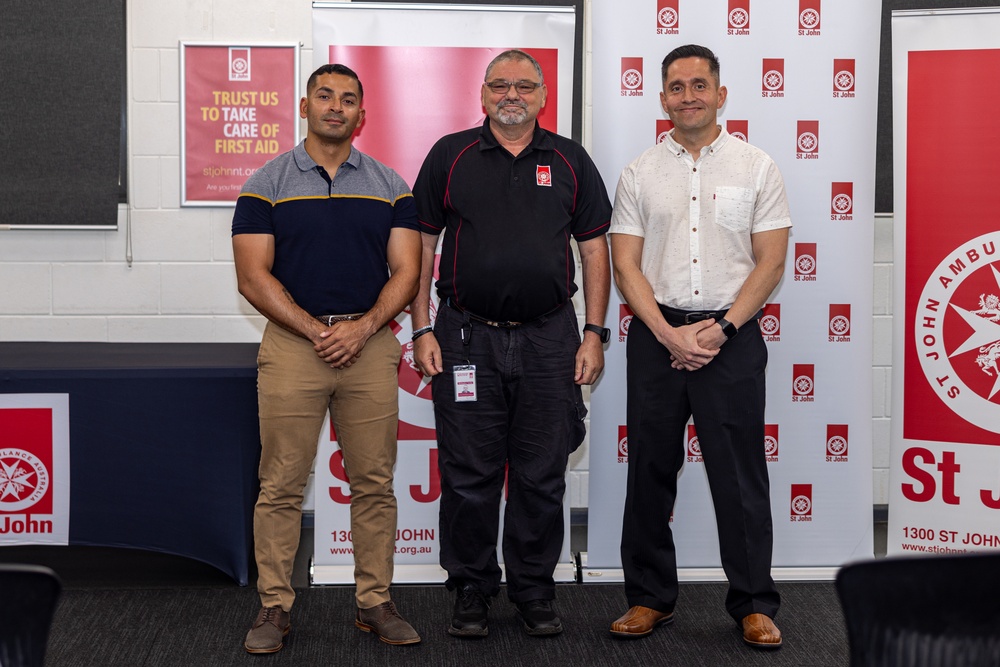 MRF-D 24.3 Marines awarded for live-saving actions during the City2Surf run in Darwin
