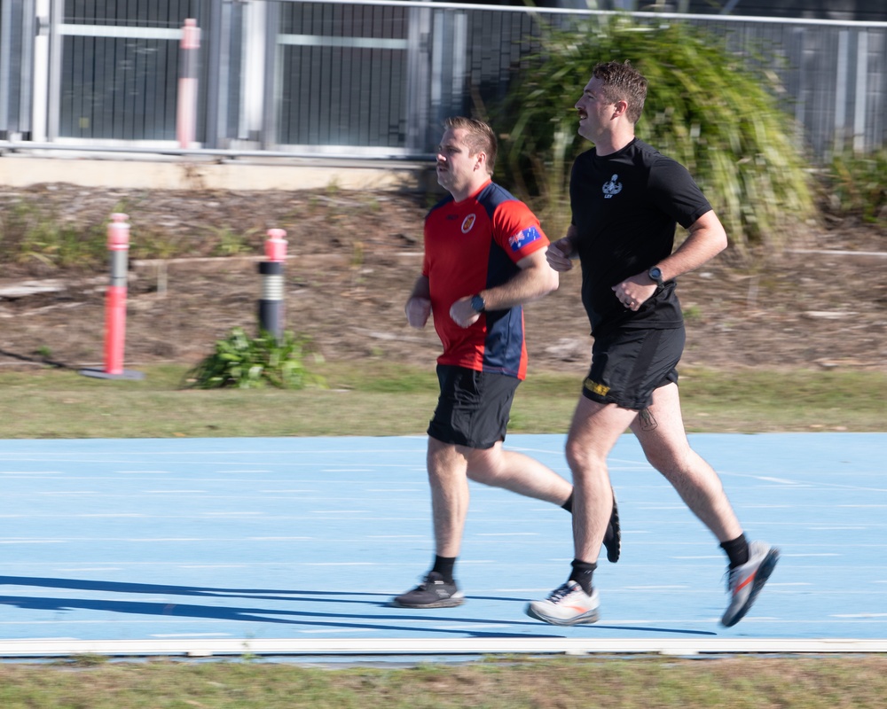 DVIDS – Pictures – Joint Forces members participate in PT event during Render Safe 2024 (Picture 4 of 8)