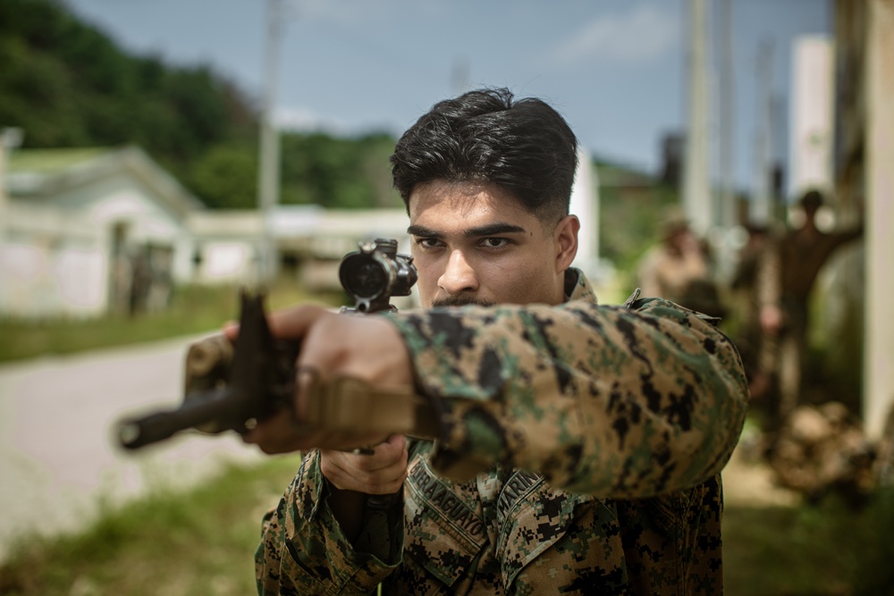 ROK Marines, BLT 1/5 Conduct Urban Operations Training