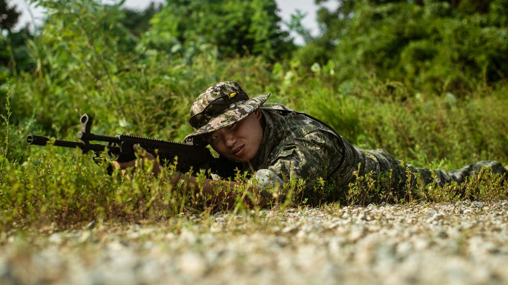 ROK Marines, BLT 1/5 Conduct Urban Operations Training