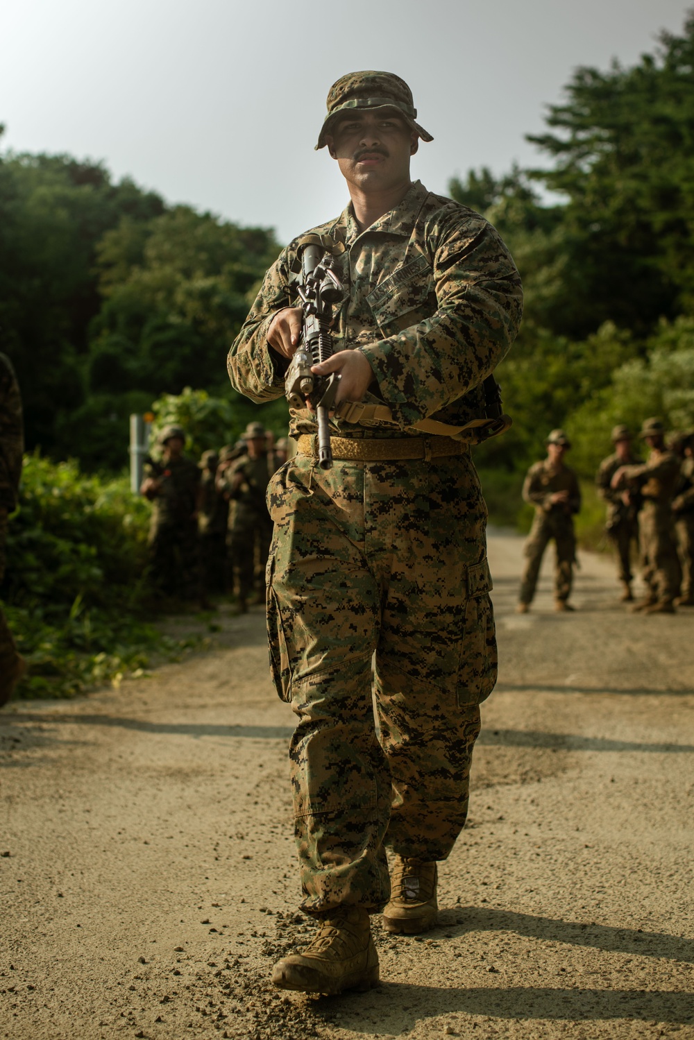 ROK Marines, BLT 1/5 Conduct Urban Operations Training