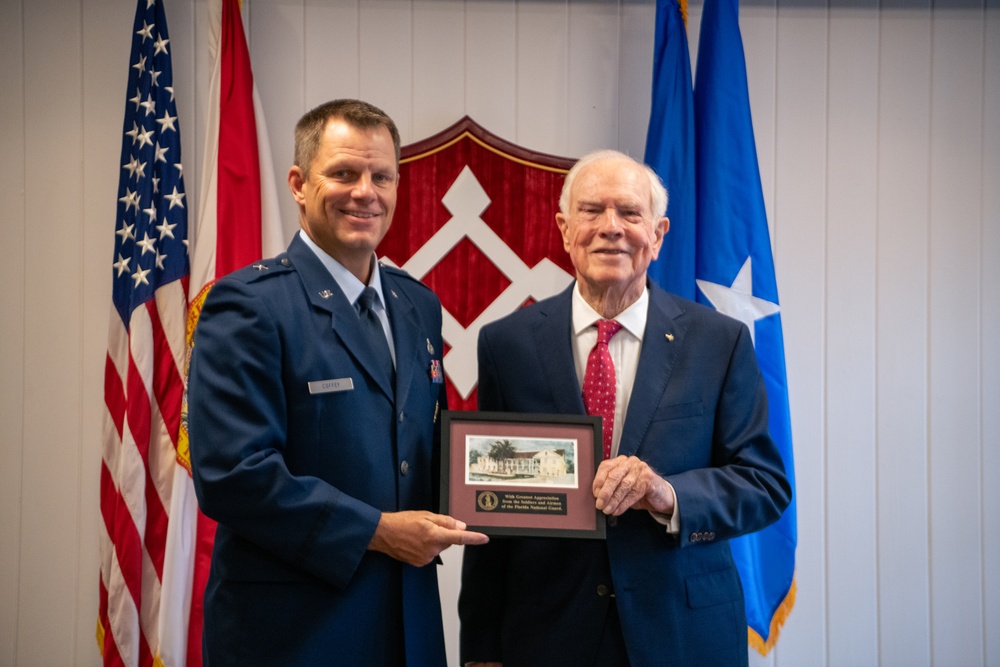 Apollo astronaut receives honorary promotion