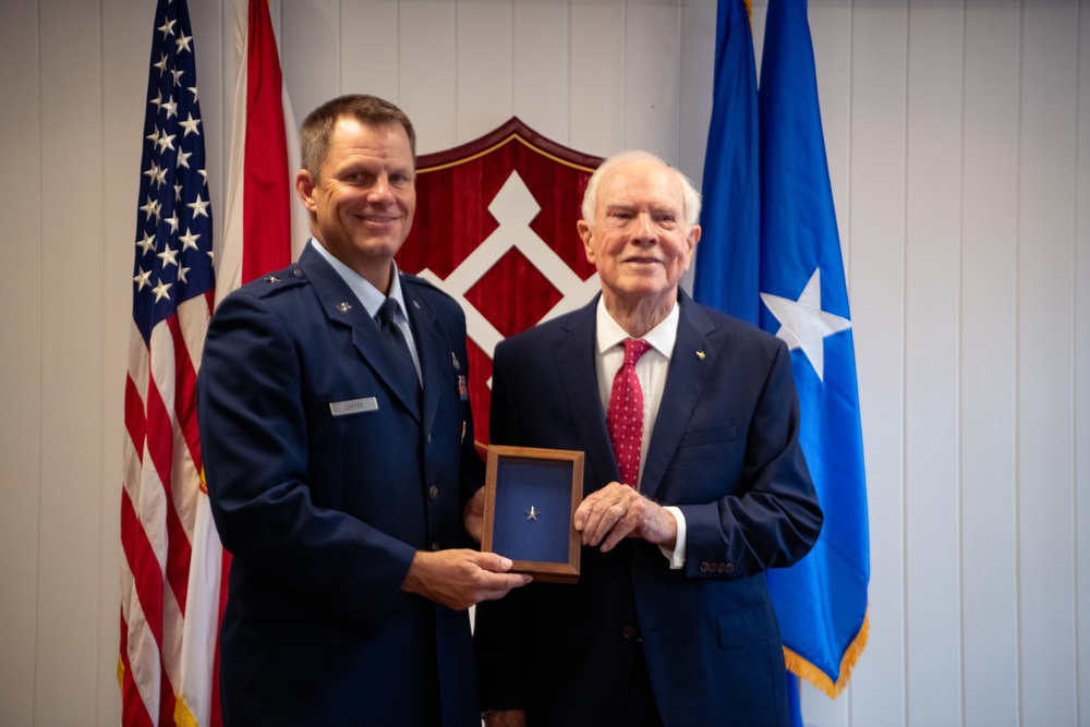 Apollo astronaut receives honorary promotion