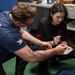 Sailors participate in medical drill aboard USS America (LHA 6)