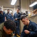 Sailors participate in medical drill aboard USS America (LHA 6)
