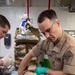 Sailors participate in mass casualty drill aboard USS America (LHA 6)
